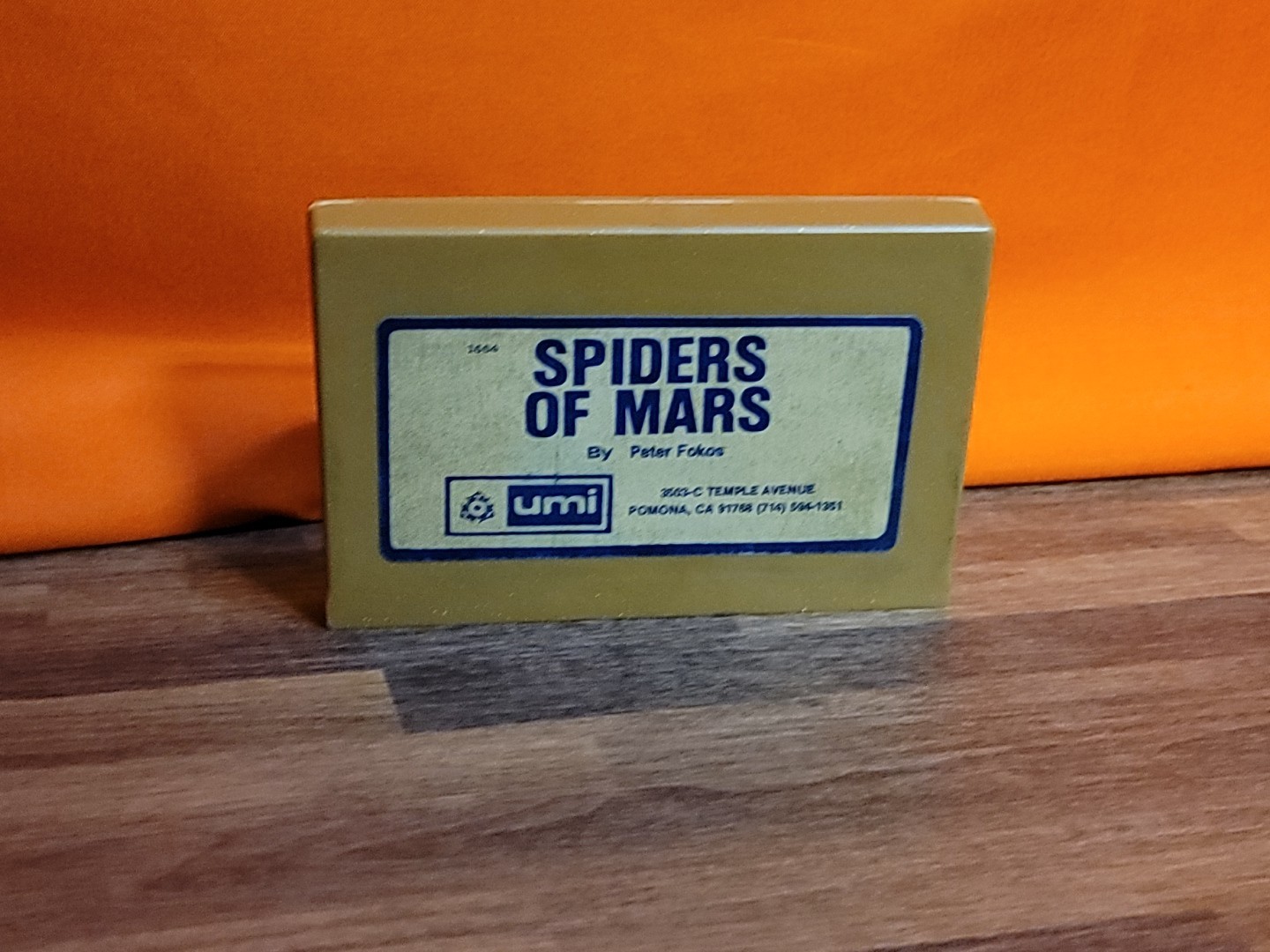 Umi Spiders of Mars Game (Commodore VIC 20) Cartridge Only