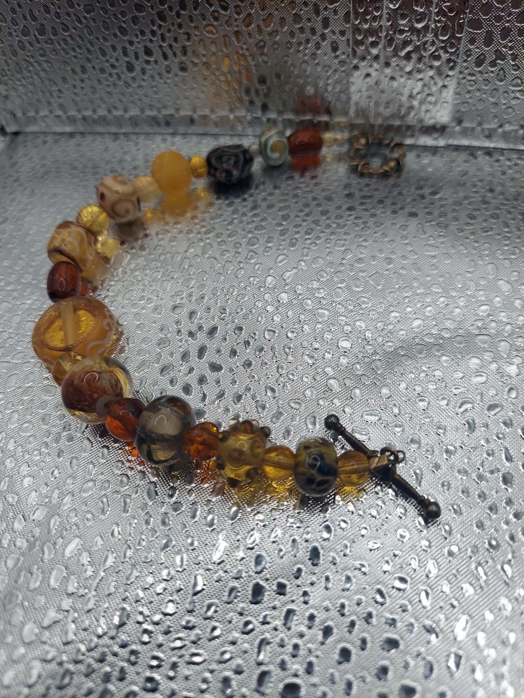 Glass Beaded Bracelet