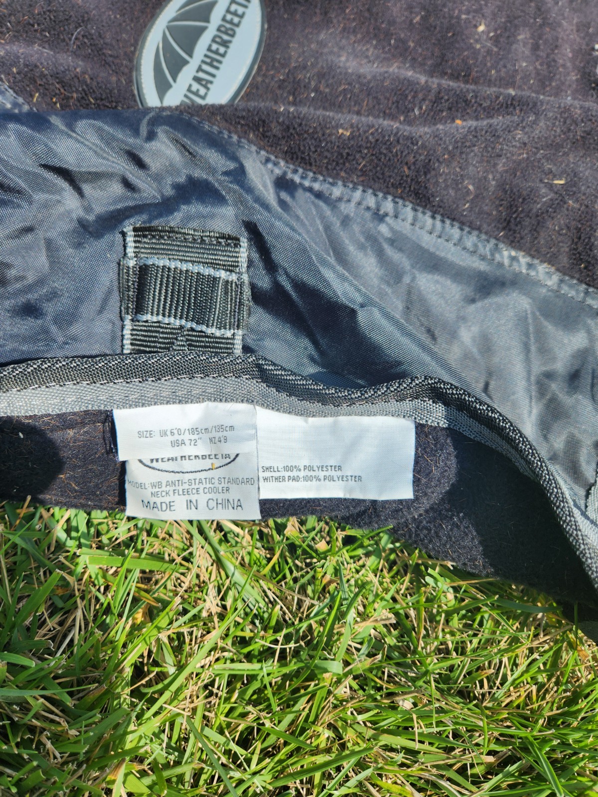 2 - 72" Horse Fleece Coolers/Blankets