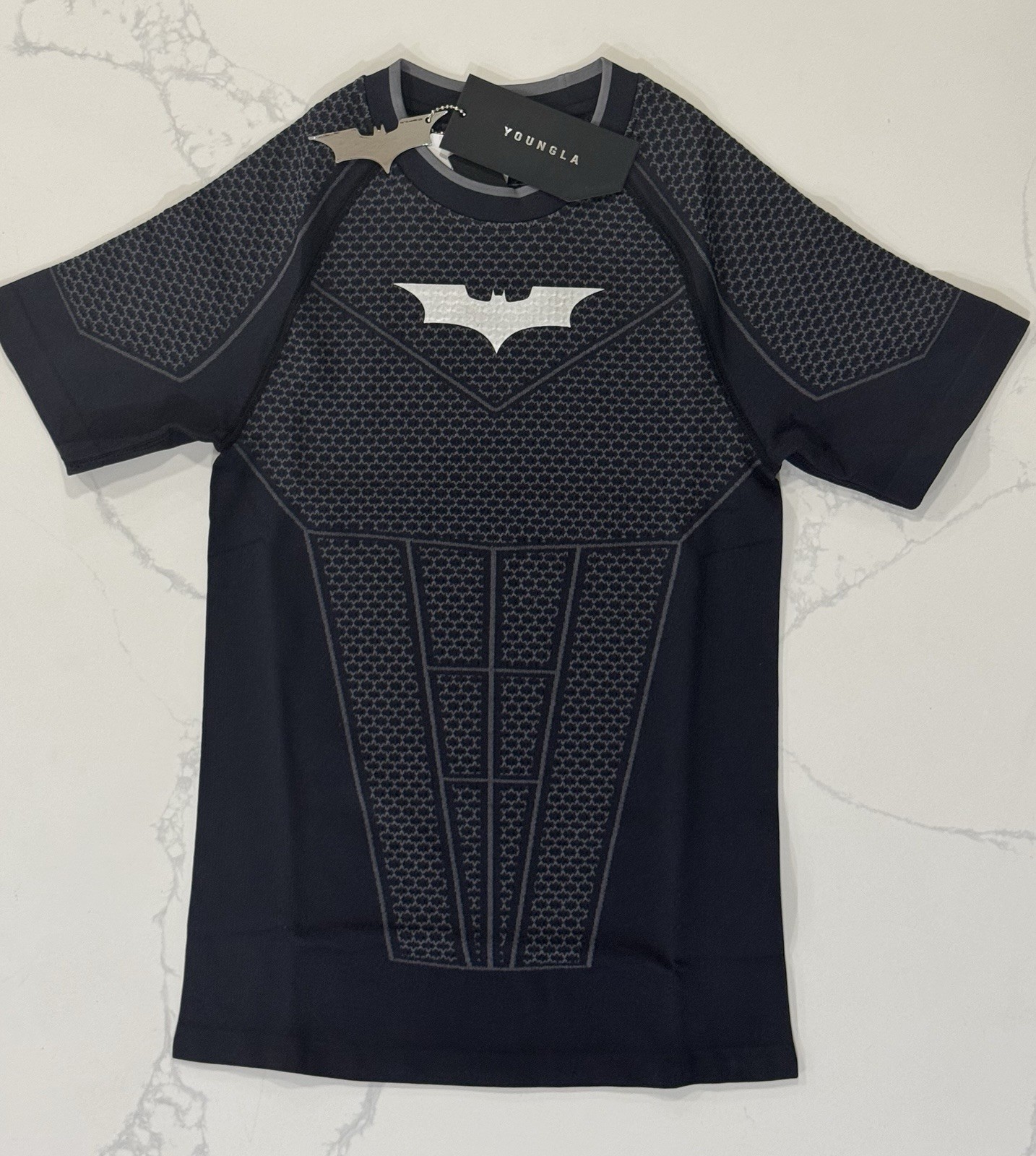 YoungLA Batman Compression Shirt Size Medium