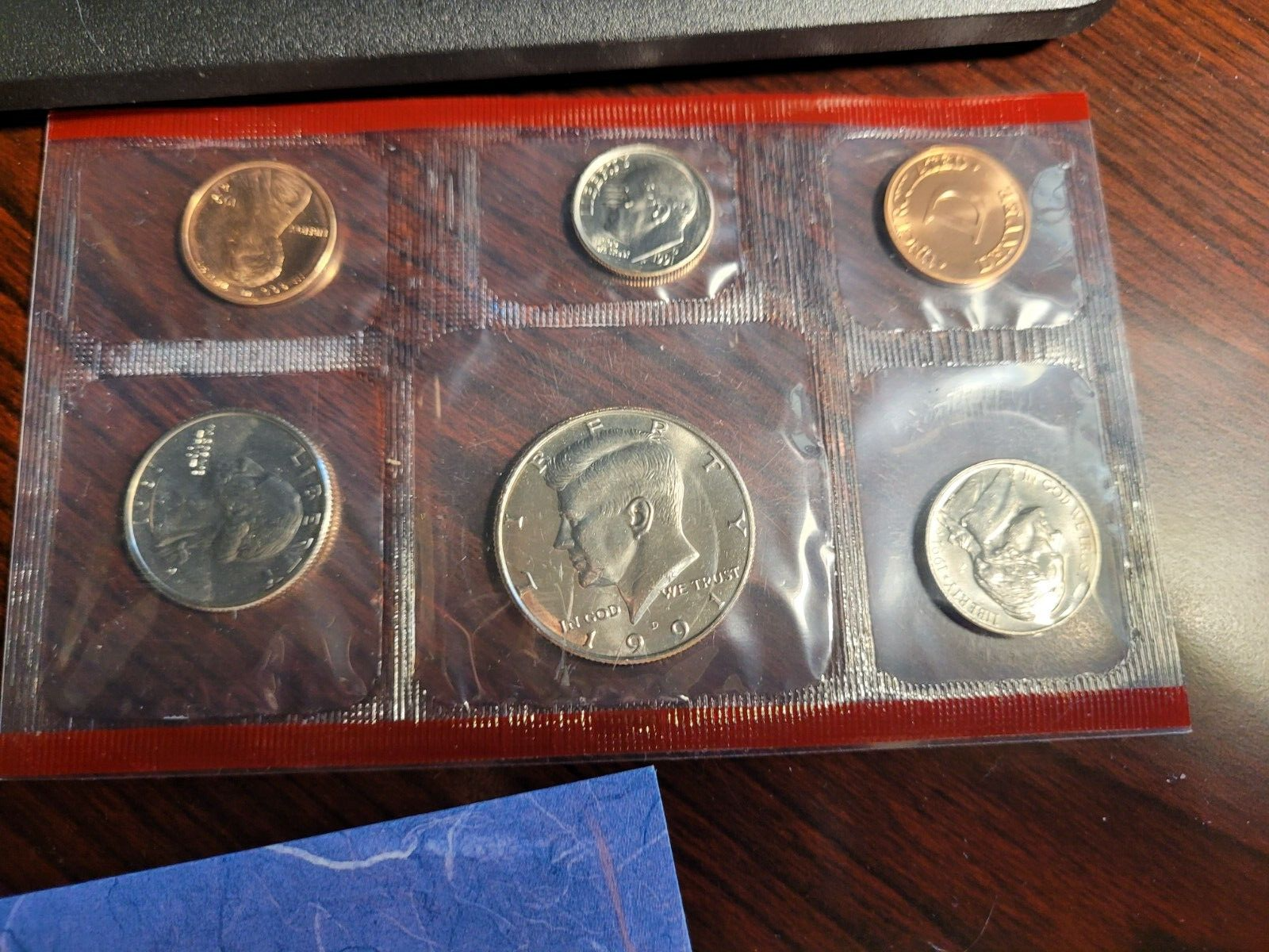 1991 UNITED STATES MINT UNCIRCULATED COIN SET W/DOCUMENTATION