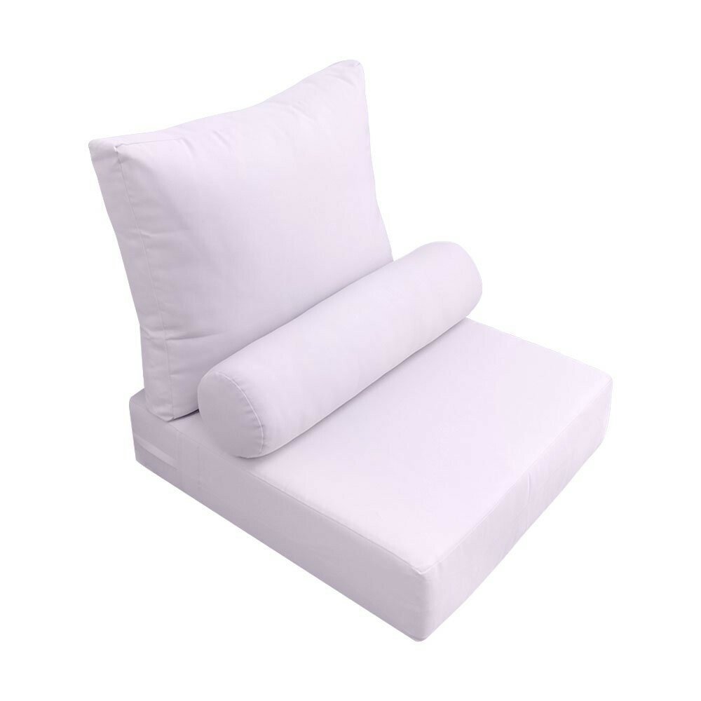 26 x 30 x 6 Knife Edge Large Deep Seat Back Rest Bolster Cover ONLY-AD107