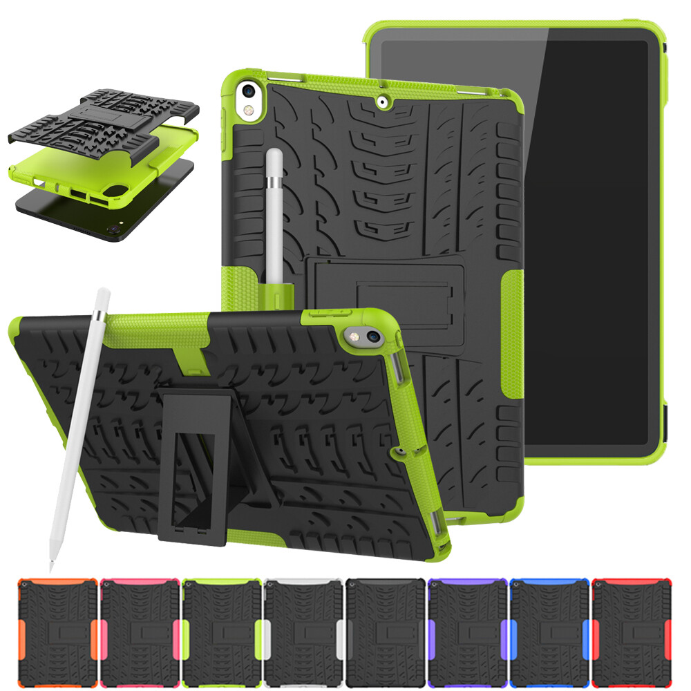 For iPad 9th 8th 7th Air 1 2 Mni 4 5 Pro 11" Armor Shockproof Case Stand Cover