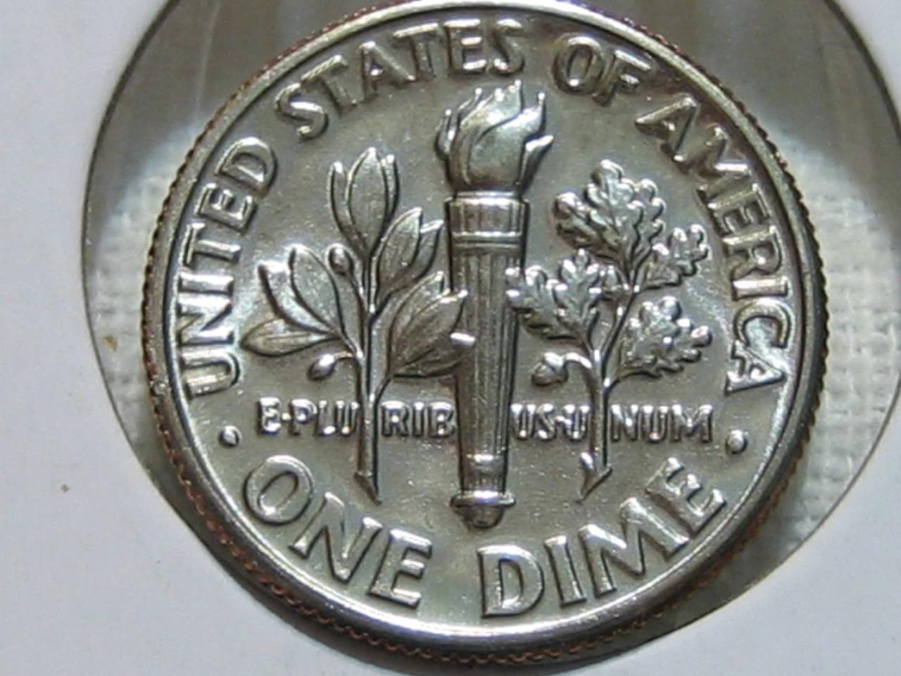 1987-D "FB/FT" FULL BAND/TORCH BU GEM ROOSEVELT DIME MUST SEE BEAUTIFUL DIME