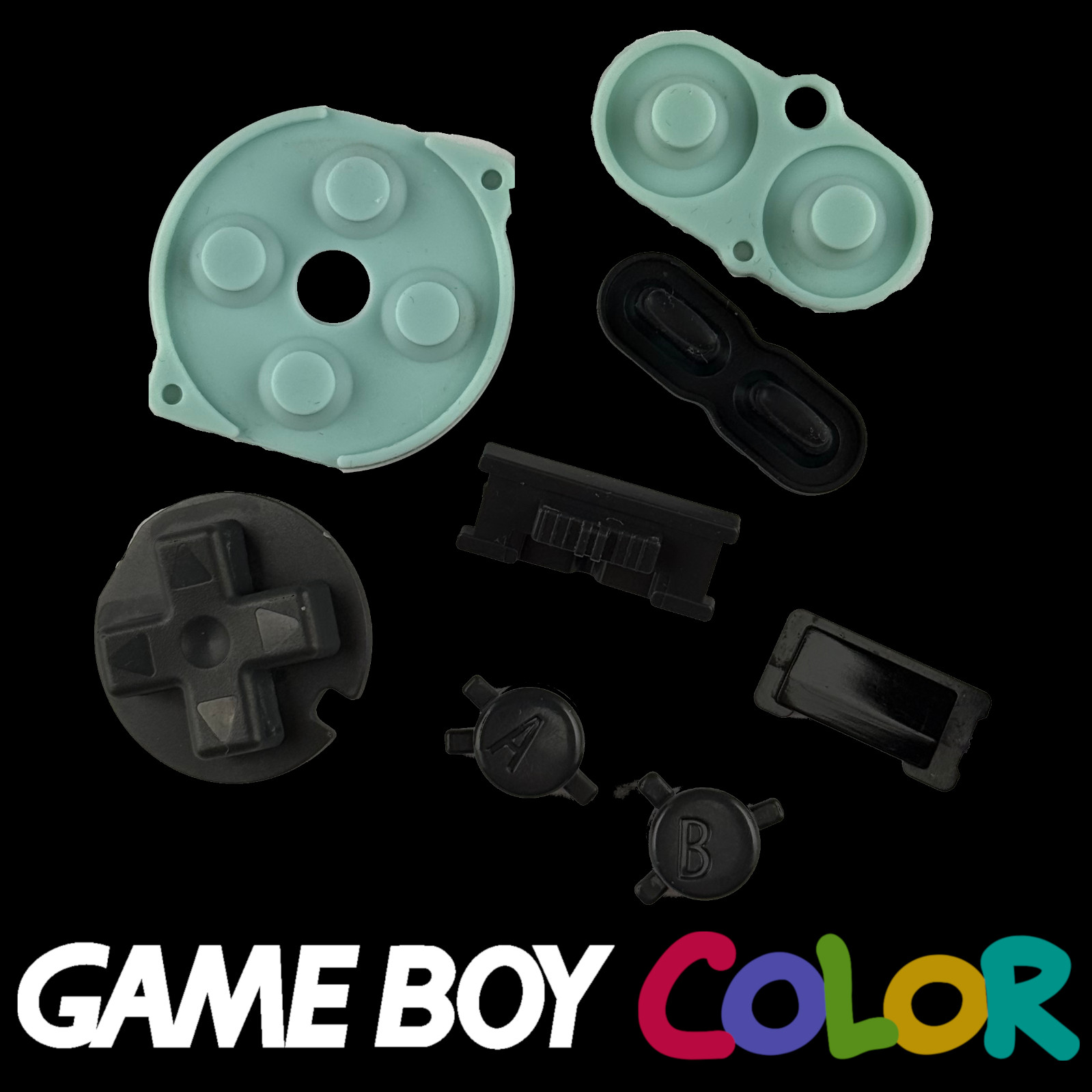Game Boy Color Buttons Membranes Original OEM Replacement Set