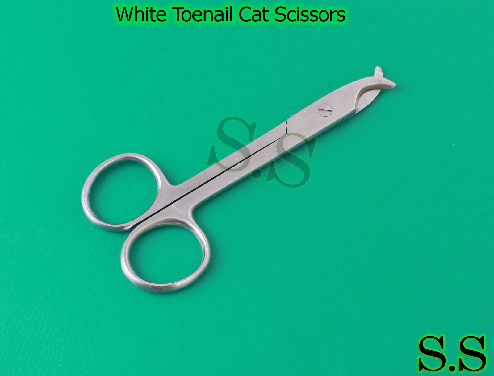 White Toenail Cat Scissors Surgical Veterinary Instruments