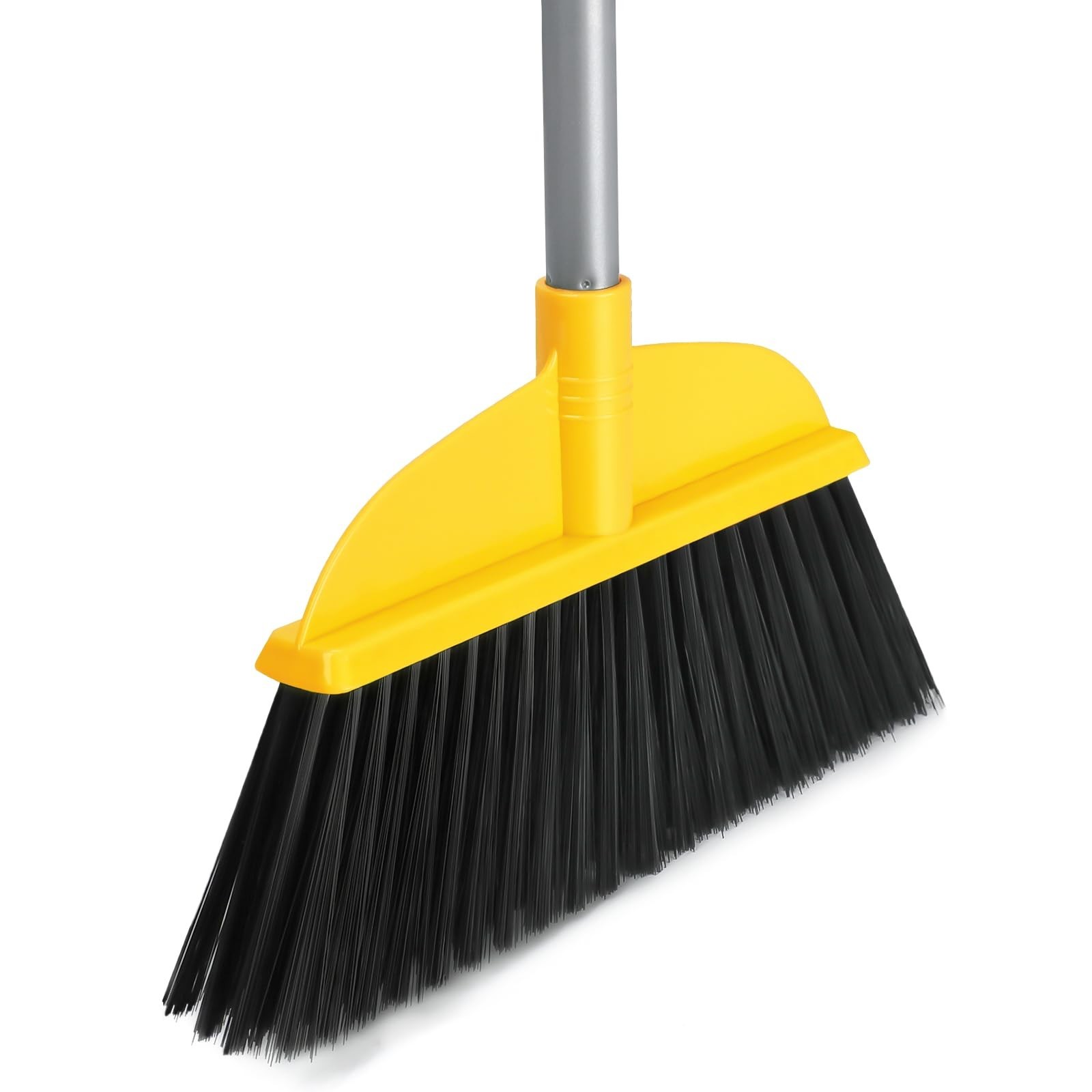 Broom for Hardwood Floors Indoor Sweeping Brooms with Soft Bristles and 55”