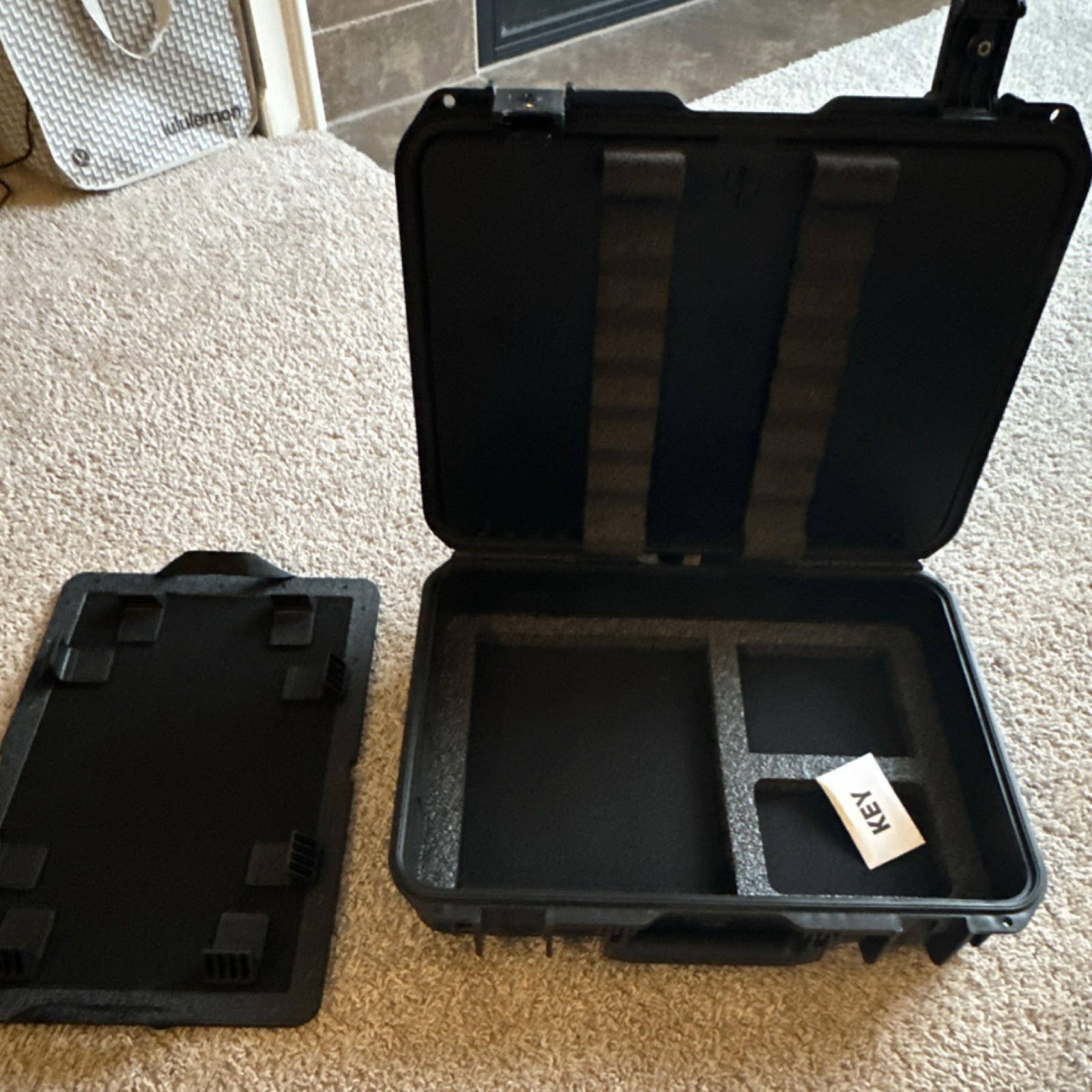 SKB iSeries Black Rigid Plastic Multipurpose laptop Case Padded Foam Inserts
