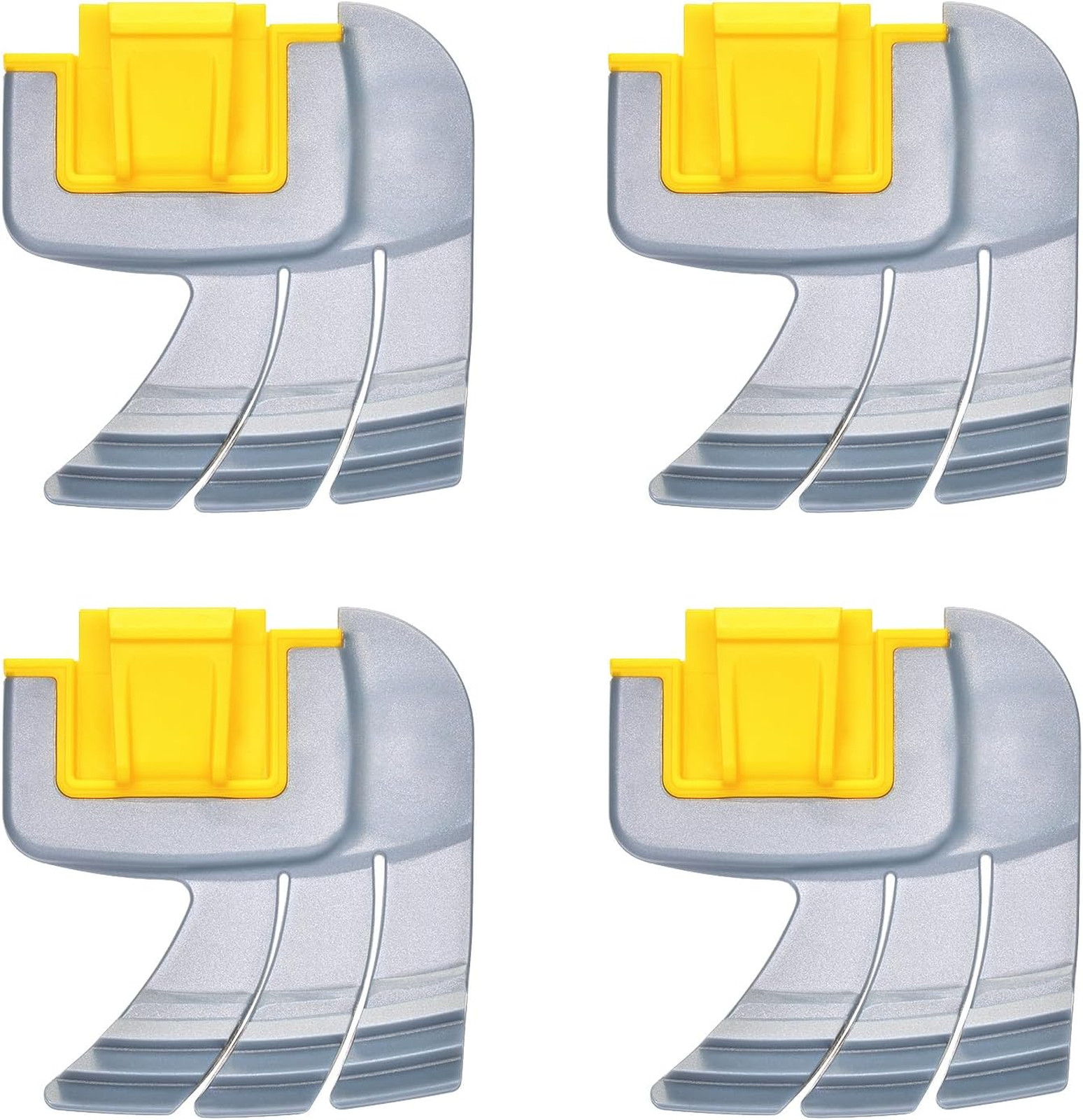 4 Pack Pool Cleaner Brushes Replacement for Zodiac MX6 MX8 Polaris Atlas Lynx