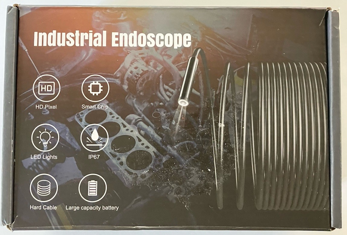 Industrial Endoscope Borescope 1080P HD 4.3'' Screen 8mm Inspection Snake Camera