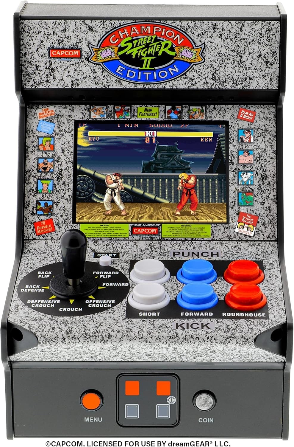 Official Street Fighter 2 Champion Edition Game/-