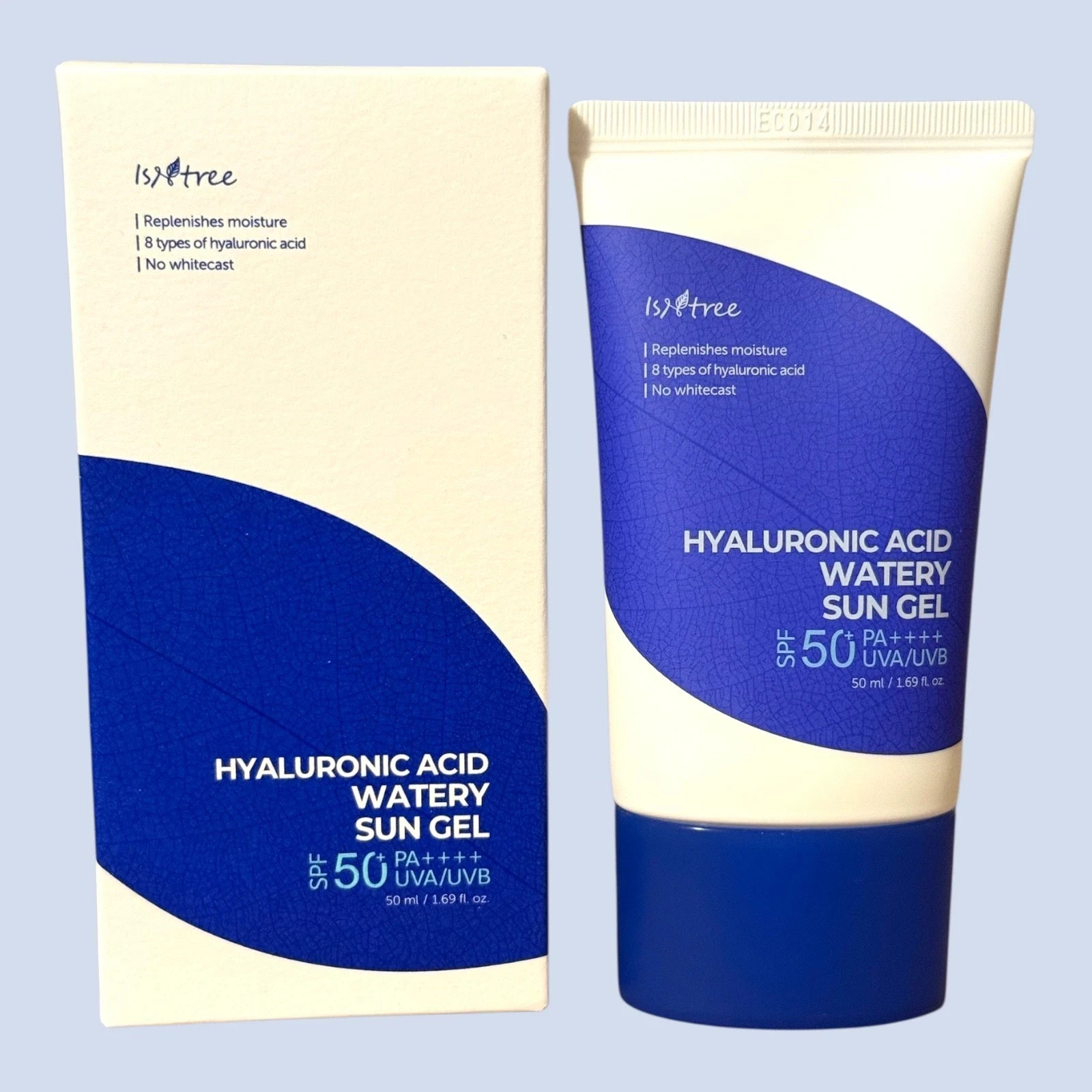 ISNTREE Hyaluronic Acid Watery Sun Gel SPF50+ PA++++ Sunscreen 50ml