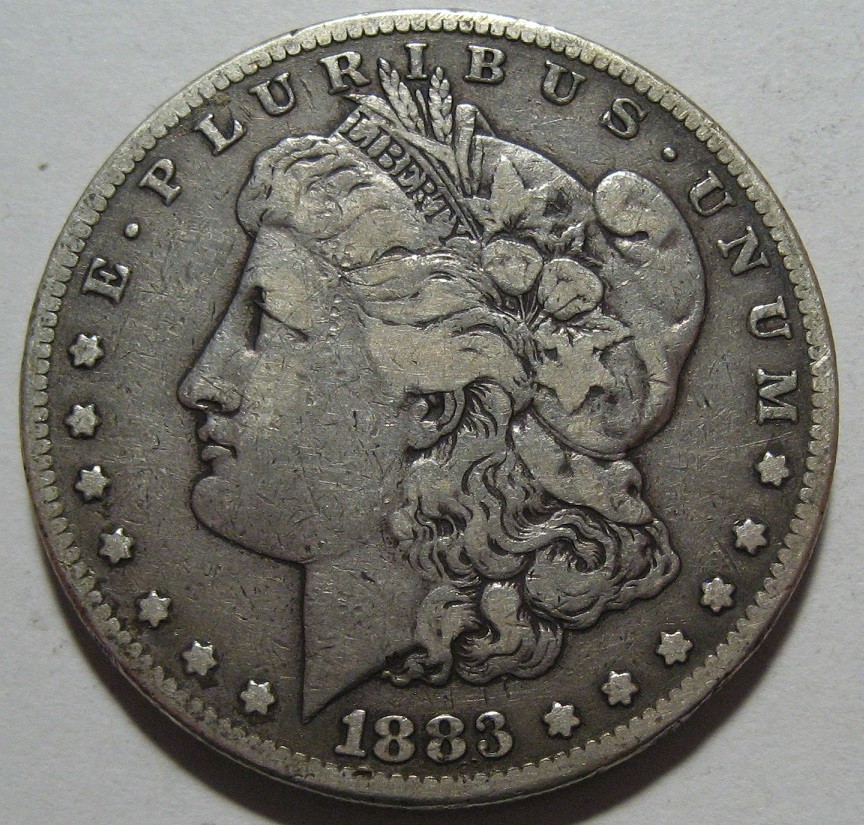 = 1883-S FINE/VF MORGAN Dollar, Super EYE Appeal, FREE Shipping