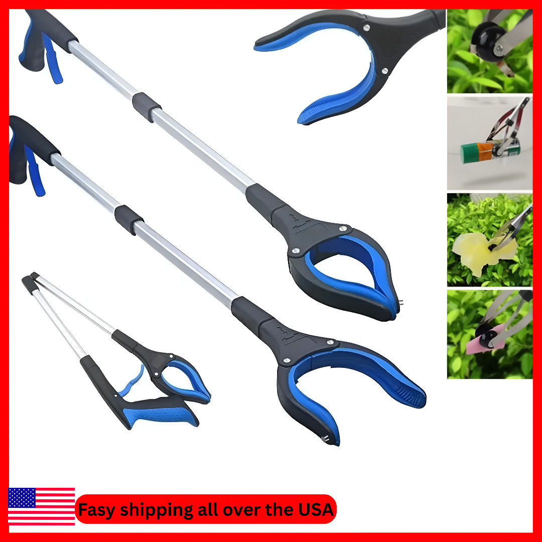 Industrial Grabber Tool Heavy Duty Pick Up Stick Hand Grip Reach Trash Picker US