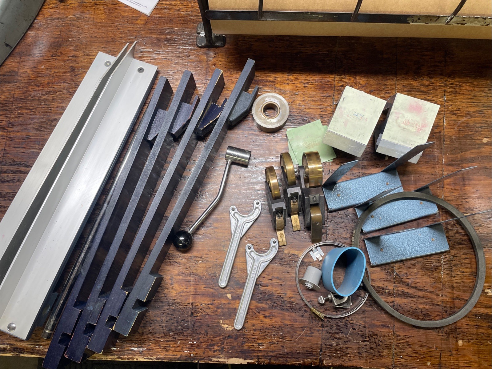 ROLLEM NUMBERING MACHINE Asst. Parts Entire Lot
