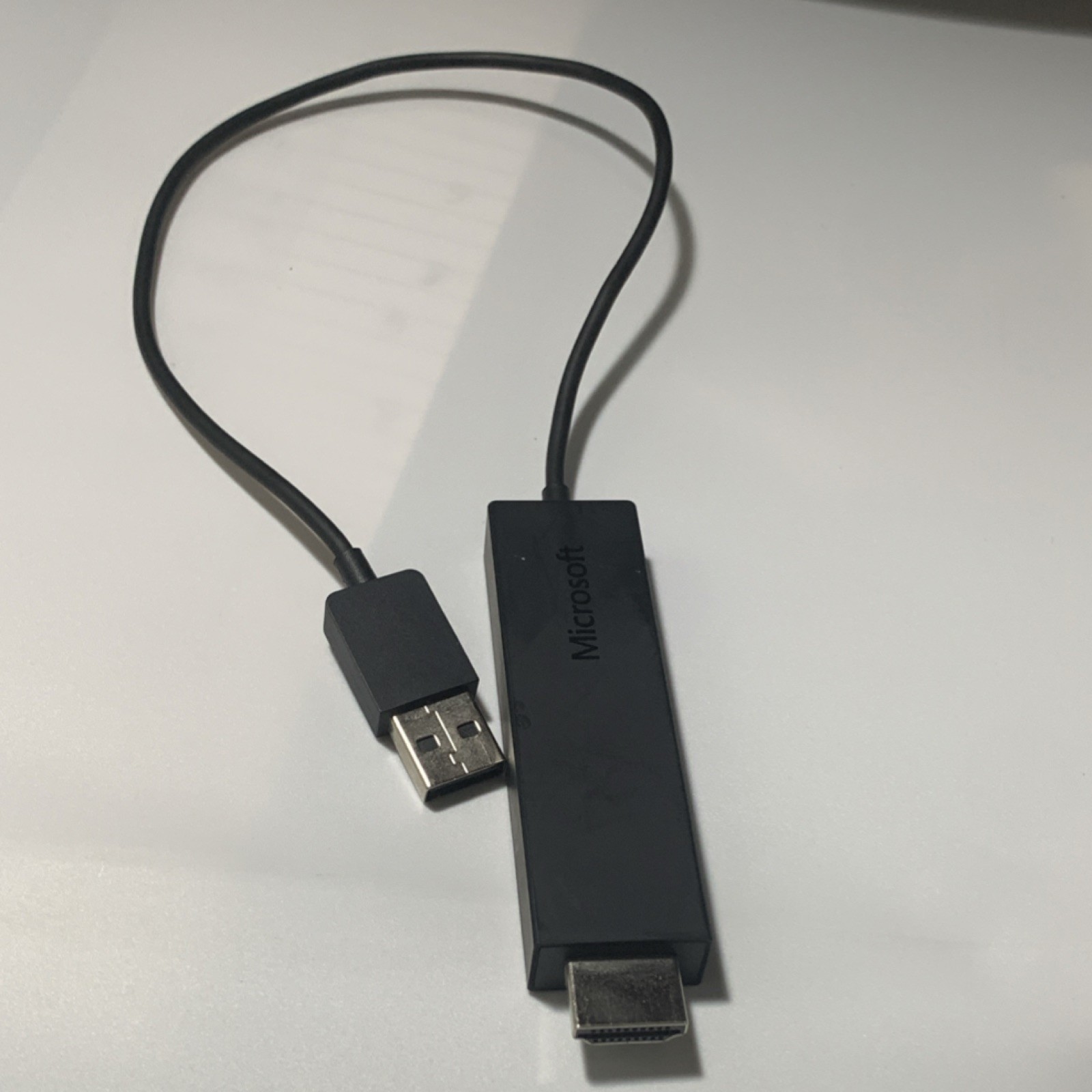 Microsoft Wireless Display Adapter HDMI USB Black Dongle
