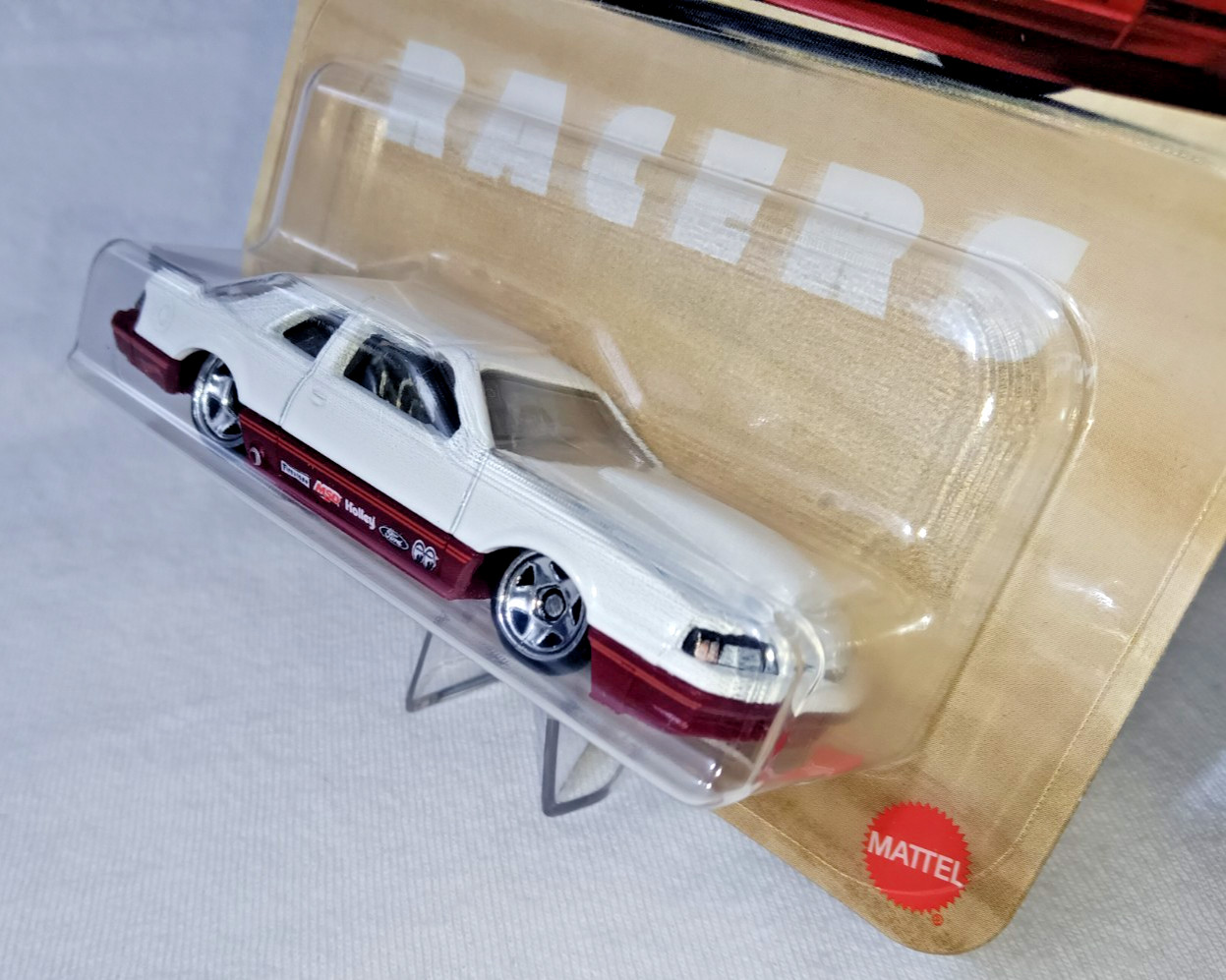 1:64 SALT FLAT SILVER SERIES 1988 FORD T-BIRD COMPLETELY OUT OF PRODUCTION NEW!!