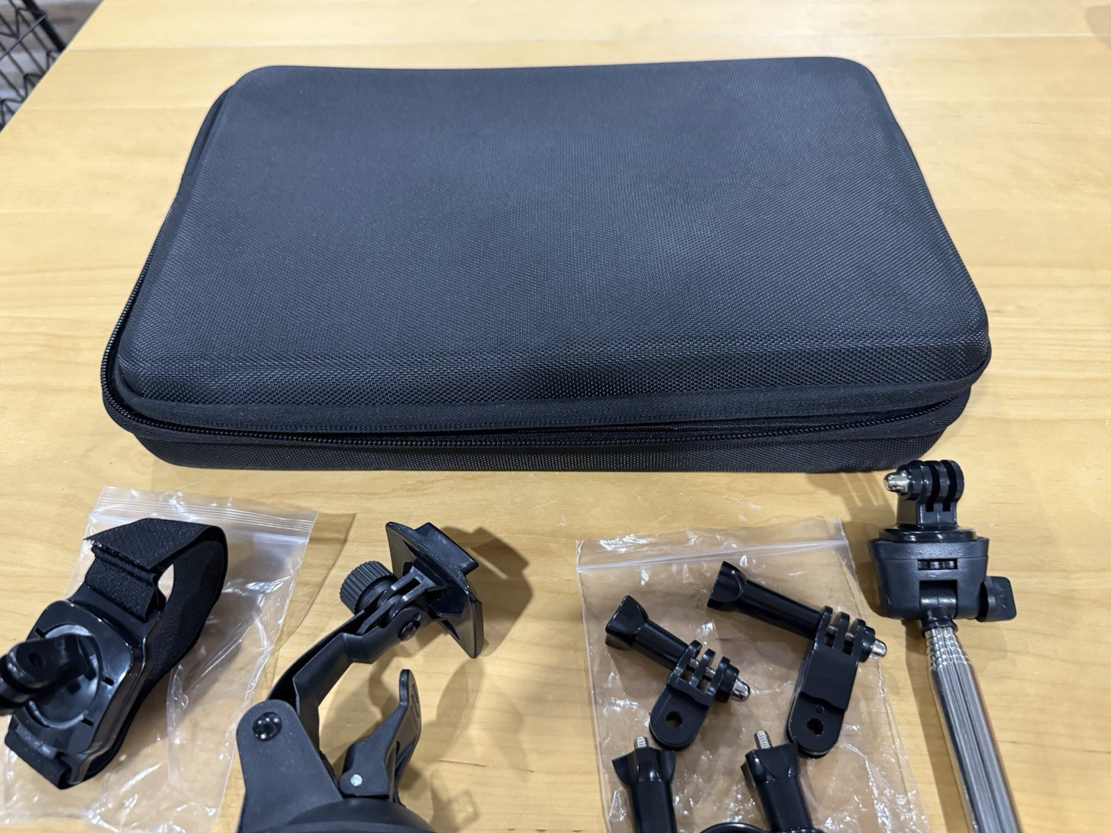 Action Camera Accessory Bundle New (Open Box) Never Used. Comes with Case