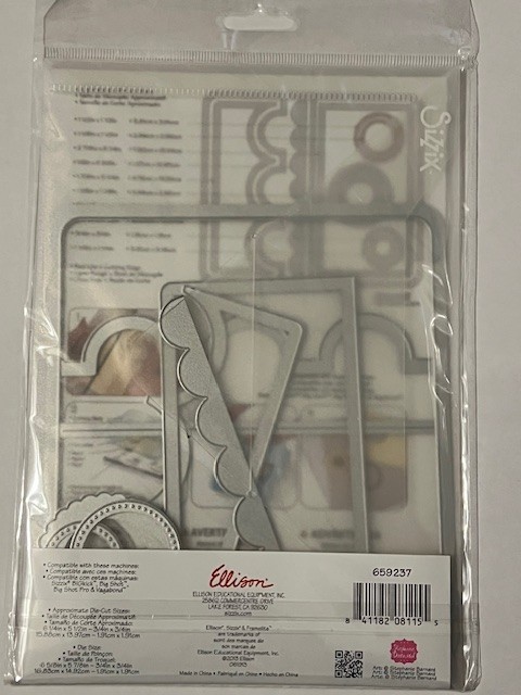 Sizzix Framelits Dies 10/Pkg-Triple Circle Flip-Its Card 659237