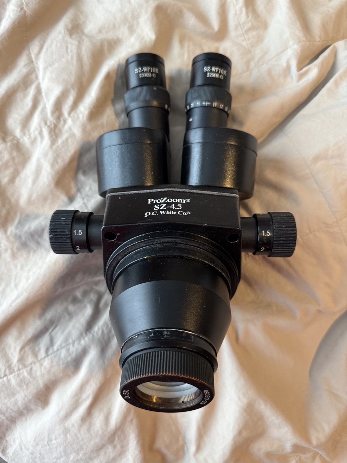 O.C. White ProZoom 4.5 Binocular Stereo Microscope (SZ-4.5) - ESD safe