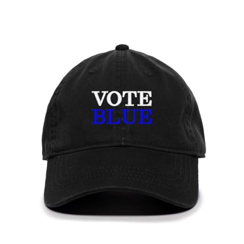 Vote Blue Election Democrats Embroidered Baseball Cap Adjustable Dad Hat