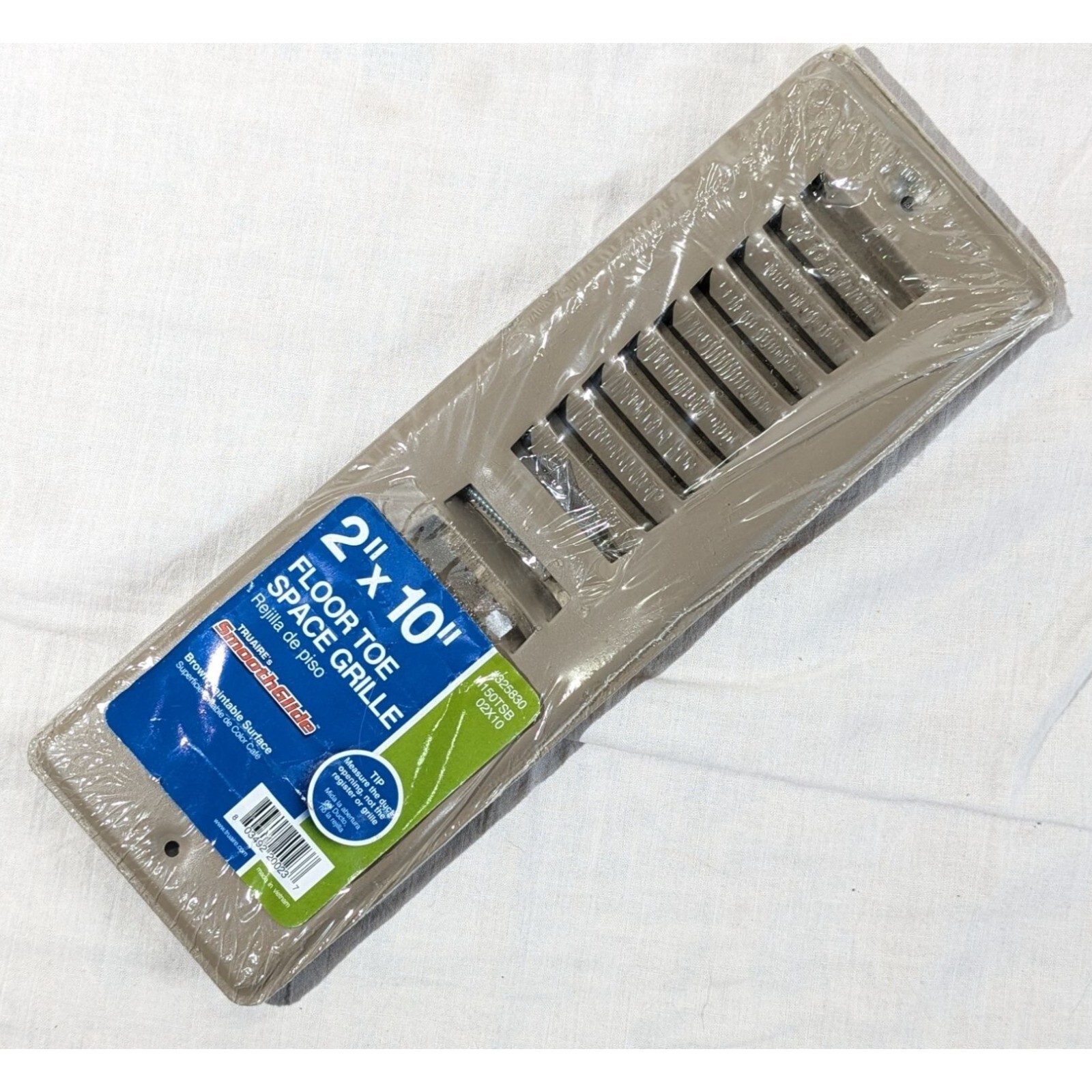 2" X 10" Brown Floor Toe Space Grille By SmartChoice