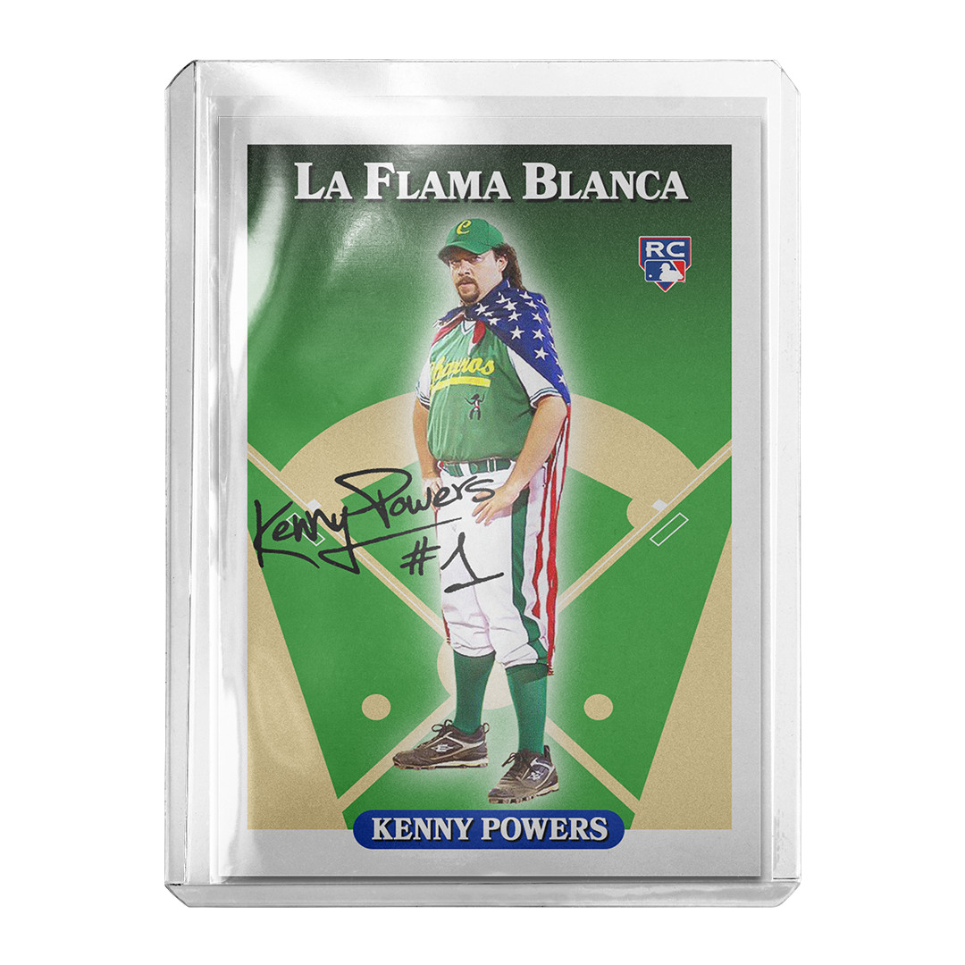 Custom Kenny Powers Eastbound & Down Charros Novelty 1992 Baseball Card