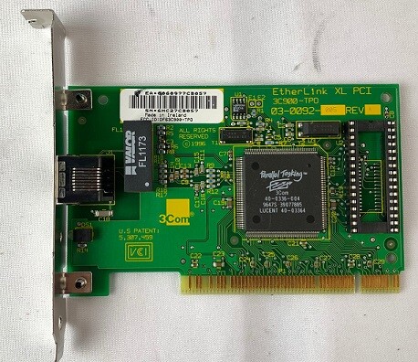 3COM 03-0092-005 PCI Ethernet Card