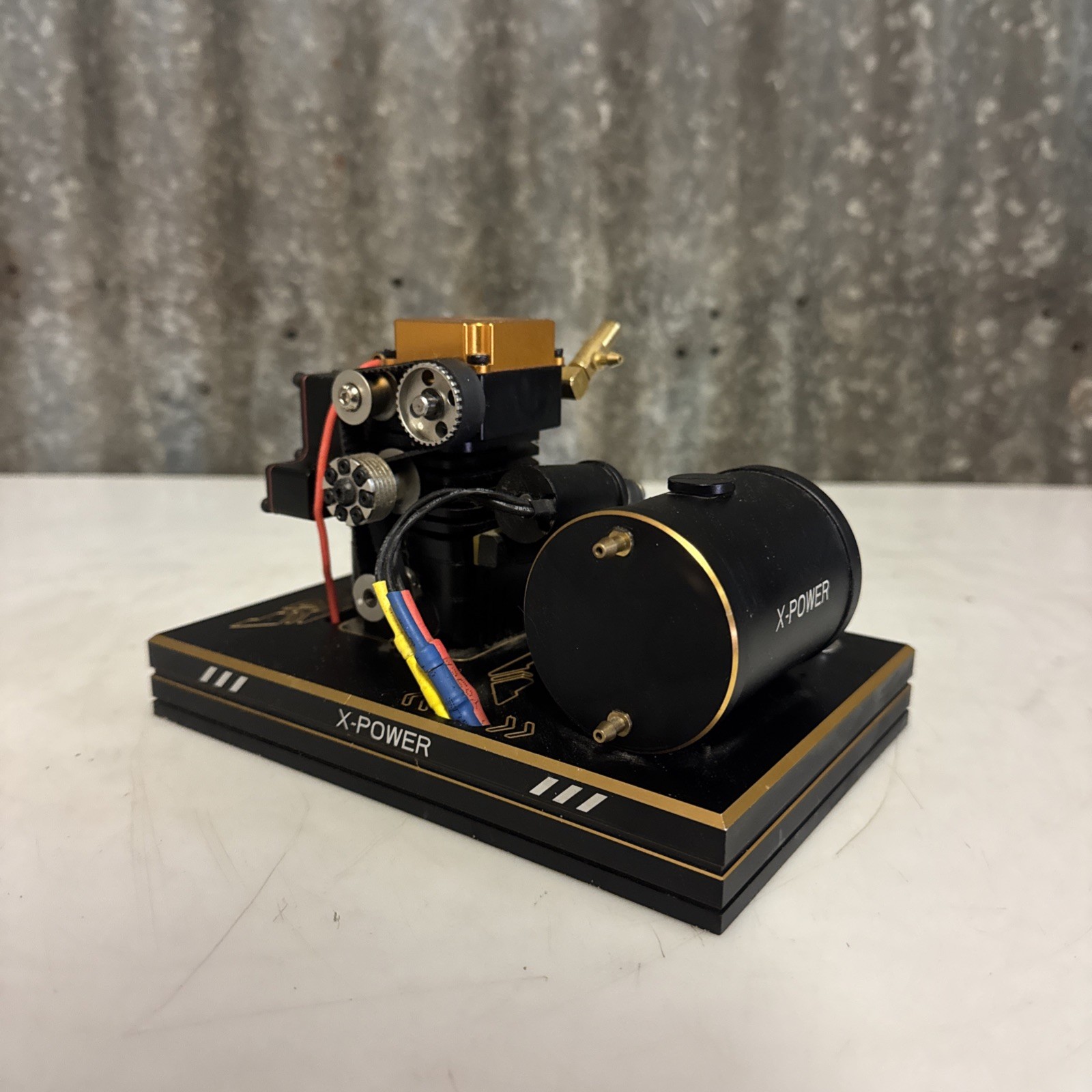 TOYAN FS-S100A Model Engine Power Boost Box , Tank, Base , Start and Throttle