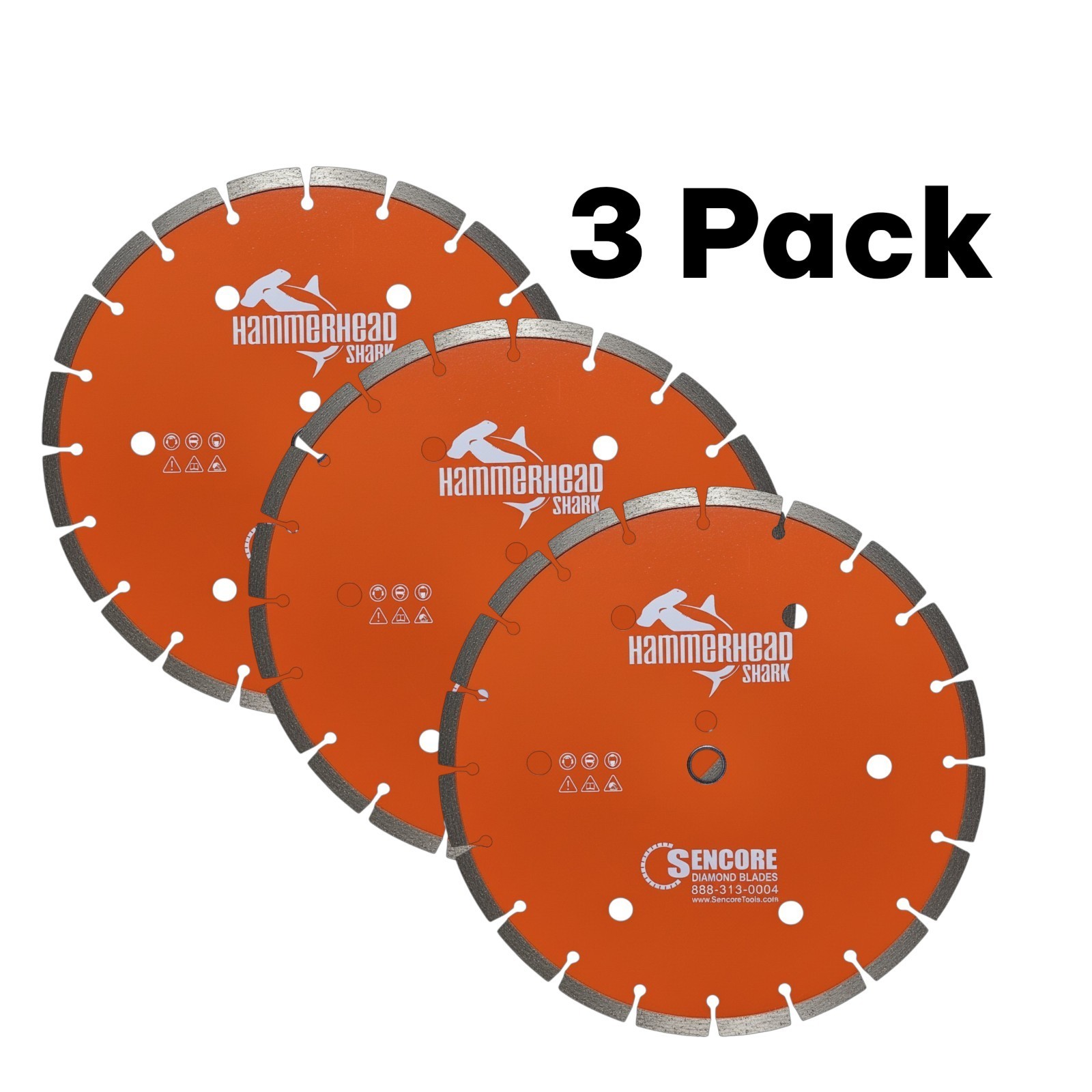 14" Hammerhead Diamond Blade/ 3 Pack - FREE SHIPPING