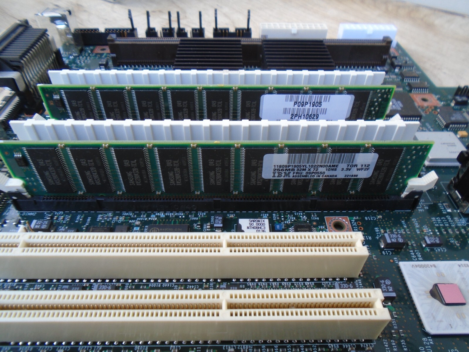 IBM Motherboard 09P2017 RS6000 System server Board w/RAM