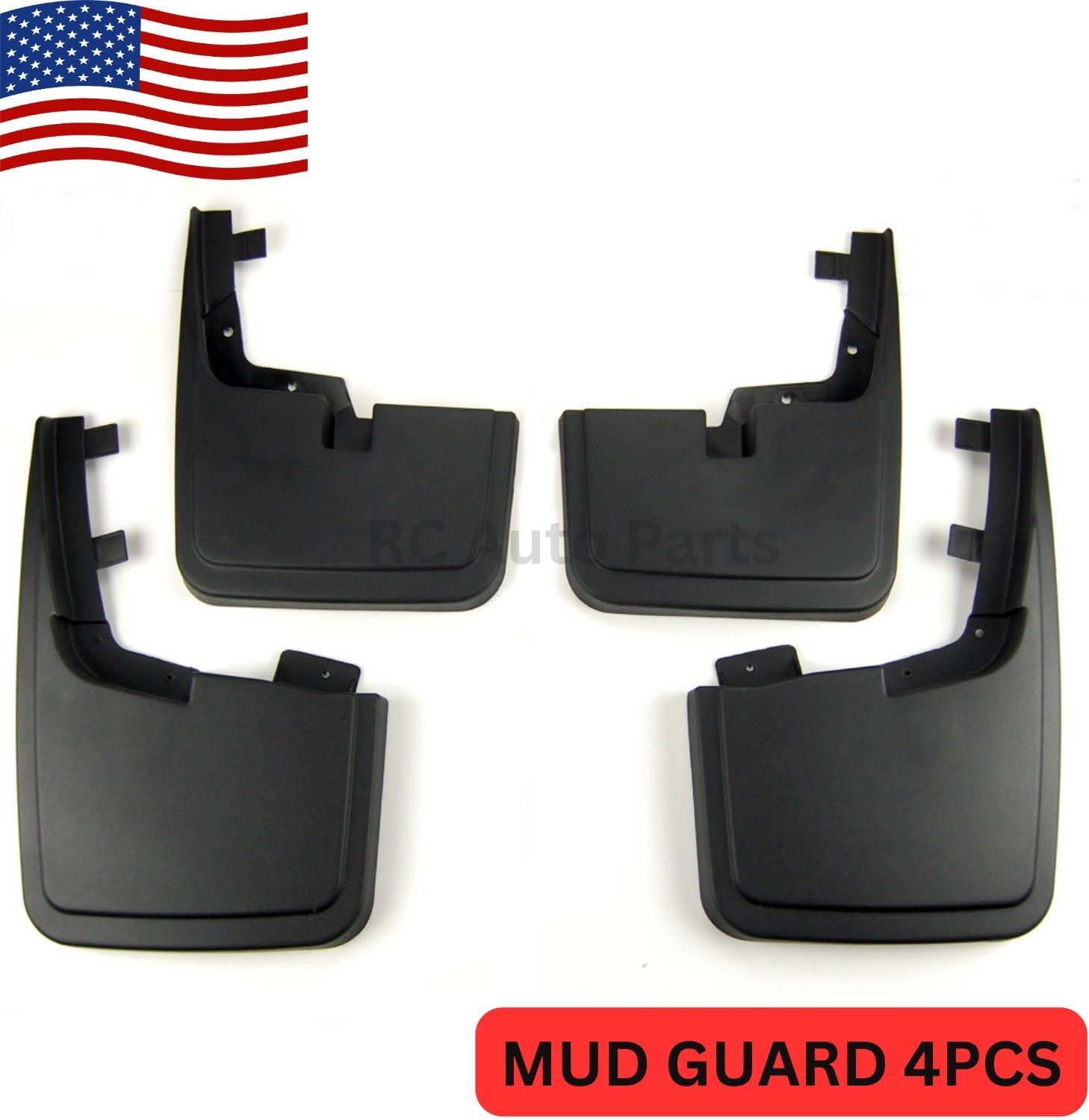OE Factory Molded Splash Mud Guards Flaps For 15-20 Ford F150 W/O Fender Flare