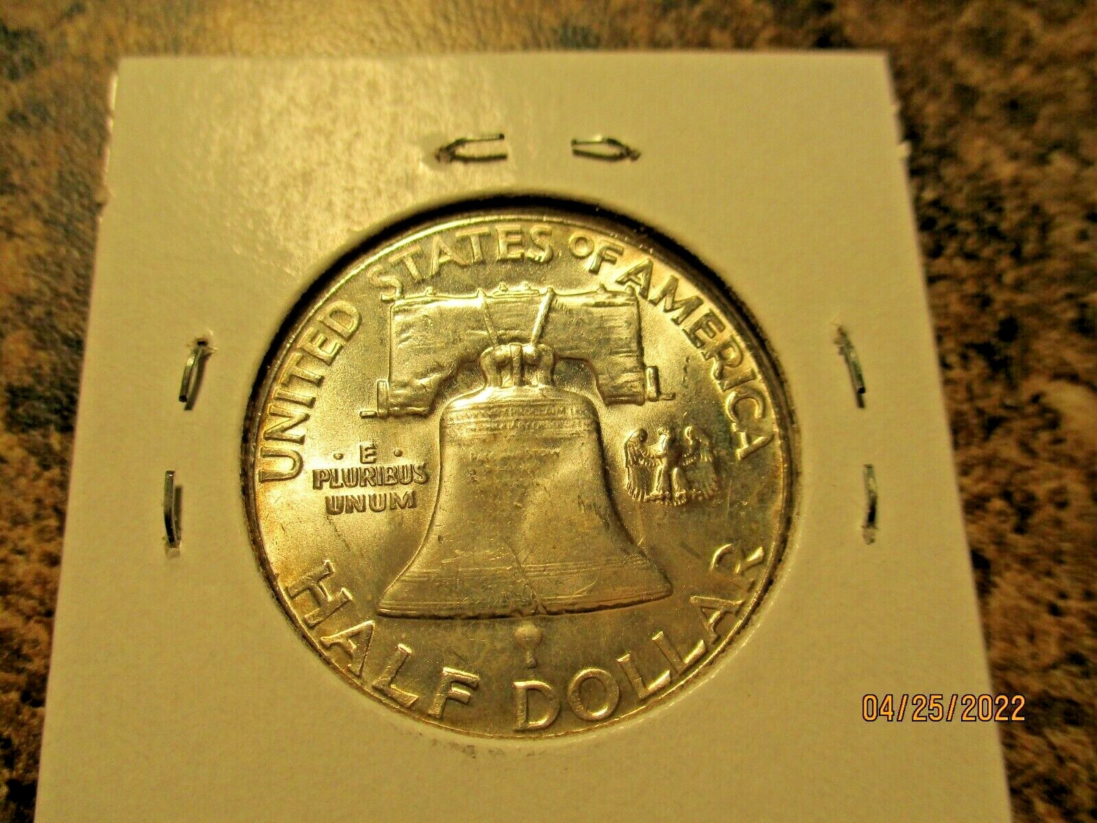 1954 FRANKLIN HALF DOLLAR BUG'S BUNNY DIE #3 GEM BU XX76