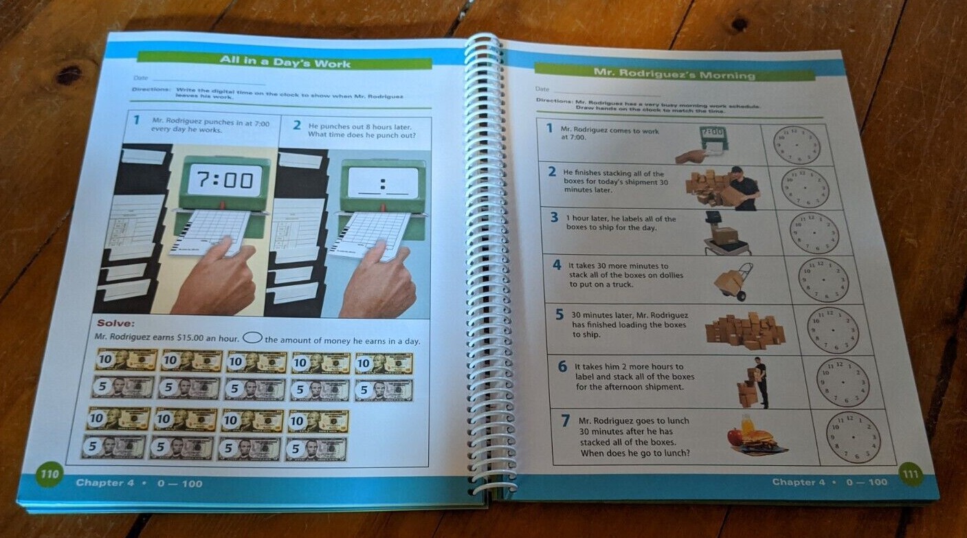 Explore Math Student Book by Judi Kinney (2012, Spiral)