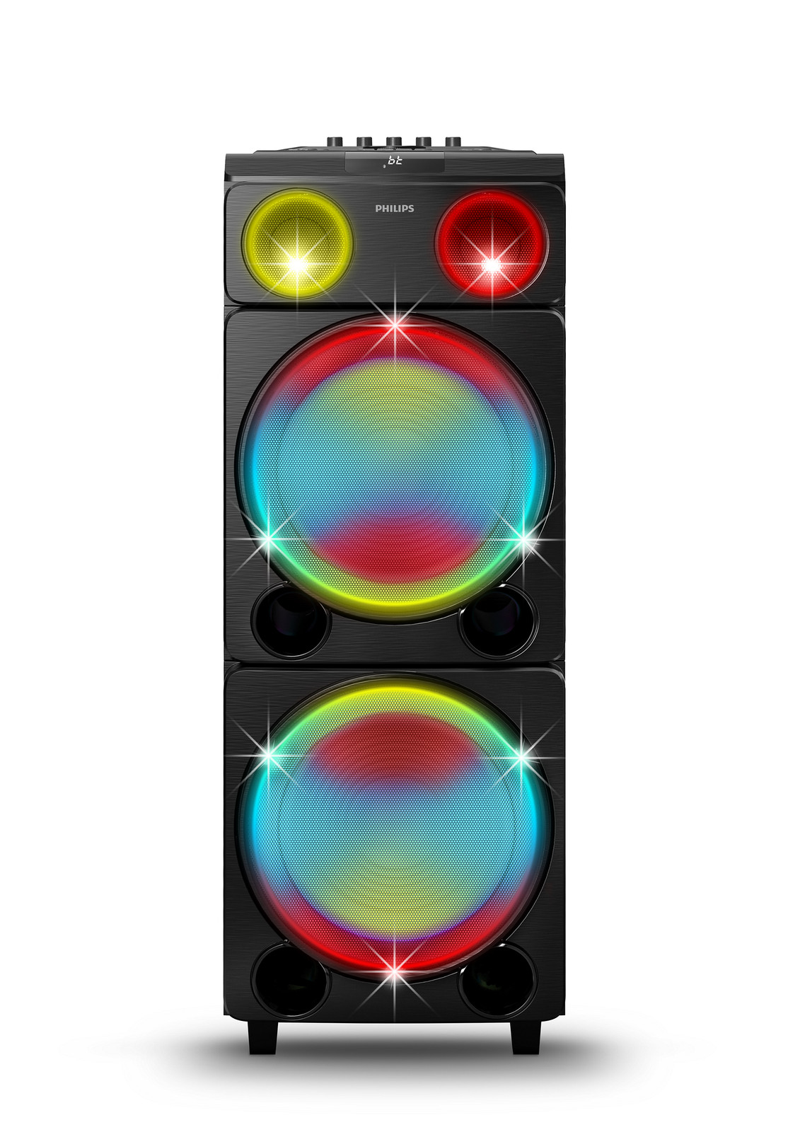 DEFECTIVE PHILIPS TAX5509 Bluetooth Party Speaker 260W Bass Lights DJ Ka G3D