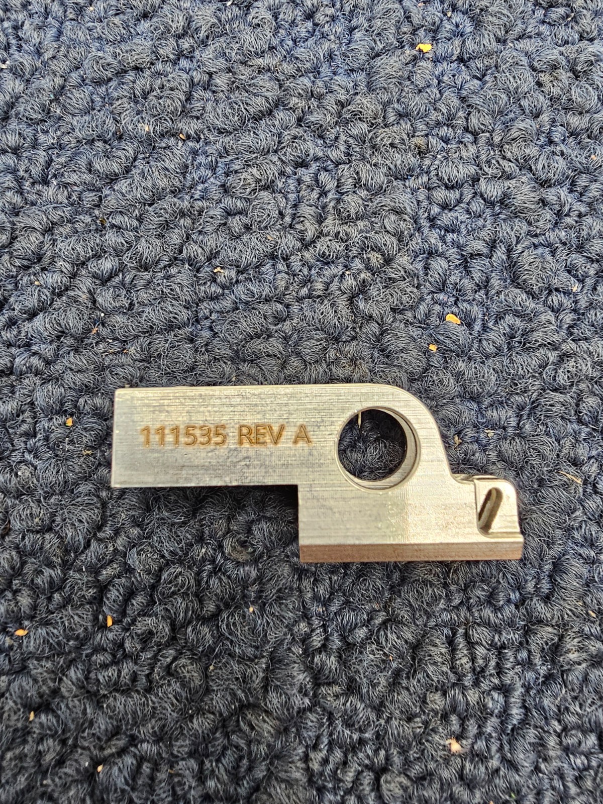 (QTY 100) 111535 REV A: Side Lay / Guide Blockde Block