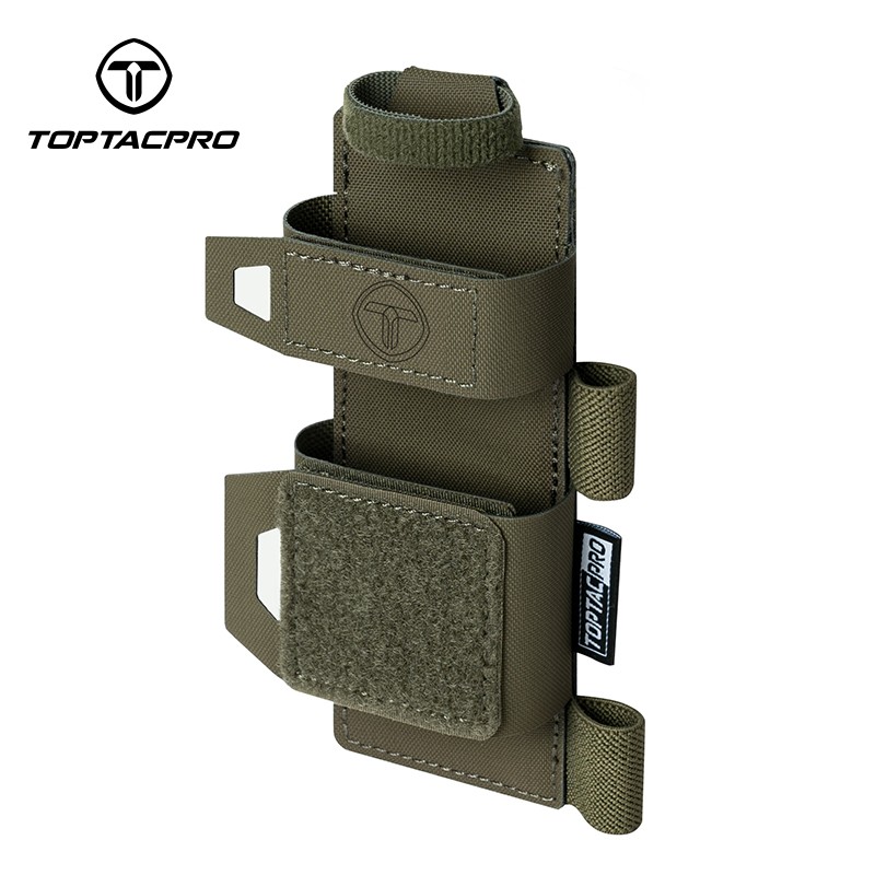 TOPTACPRO Tactical TQ Tourniquee Pouch Trauma Shear Pouch Scissor Holder Hunting