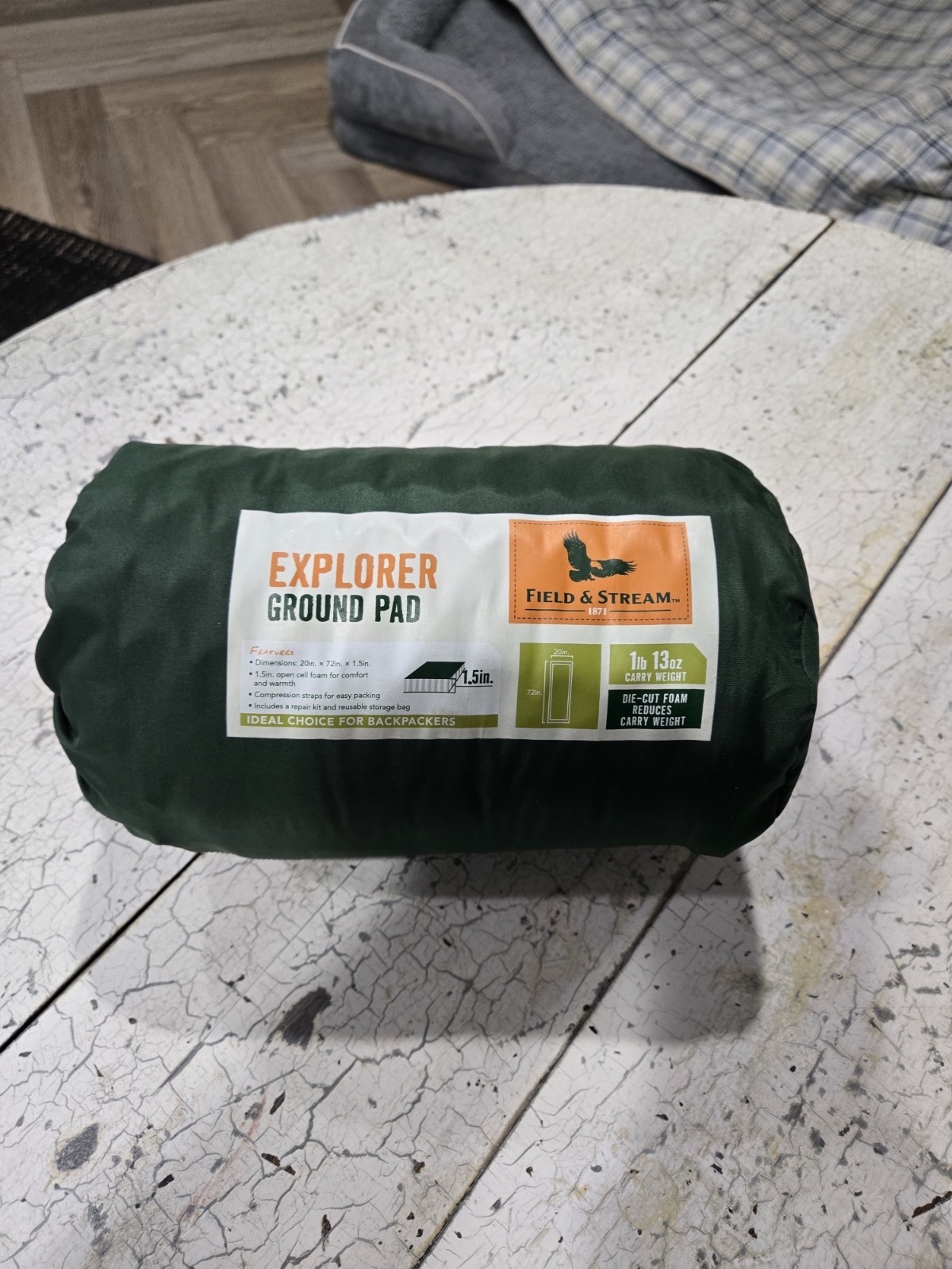 Field & Stream Explorer Ground Pad Sleeping Mat Camping Hiking Outdoors 20”x72”