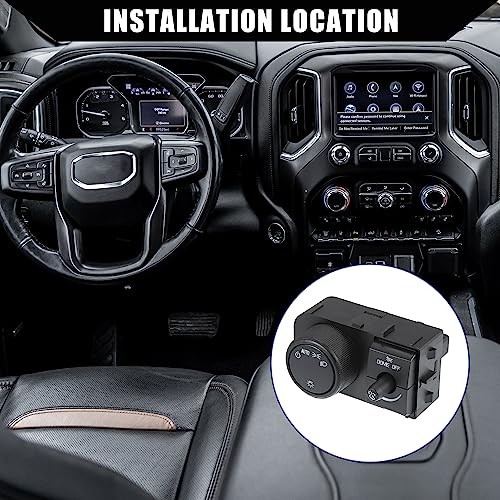 No.25858708 / Front/Car Headlight Switch Replacement for Chevy Avalanche 2009