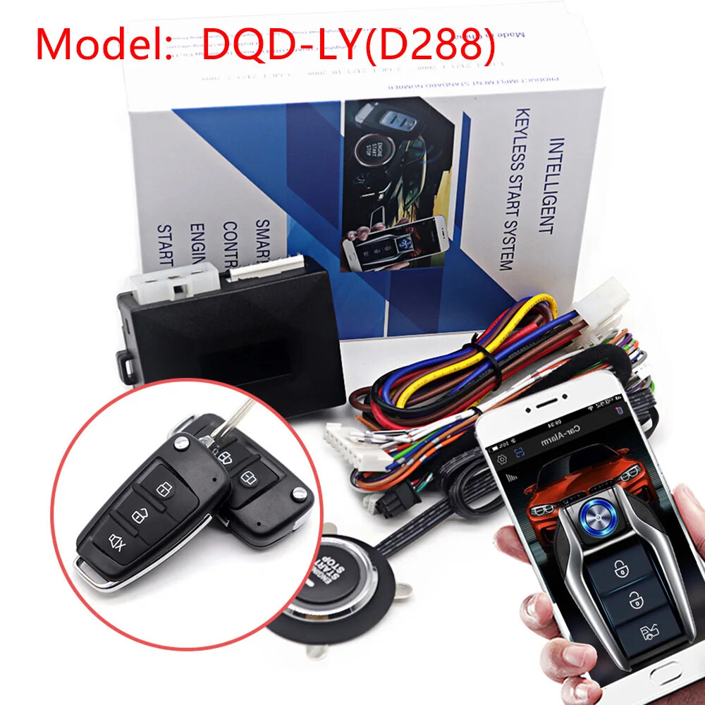 K5-9100 Universal Car Alarm with Autostart Intelligent Ignition System