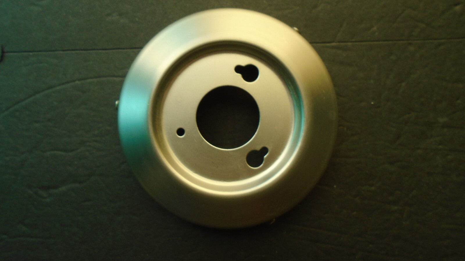 HUNTER CEILING FAN UPPER SWITCH CAP/LIGHT ADAPTER HOUSING  MATTE SILVER