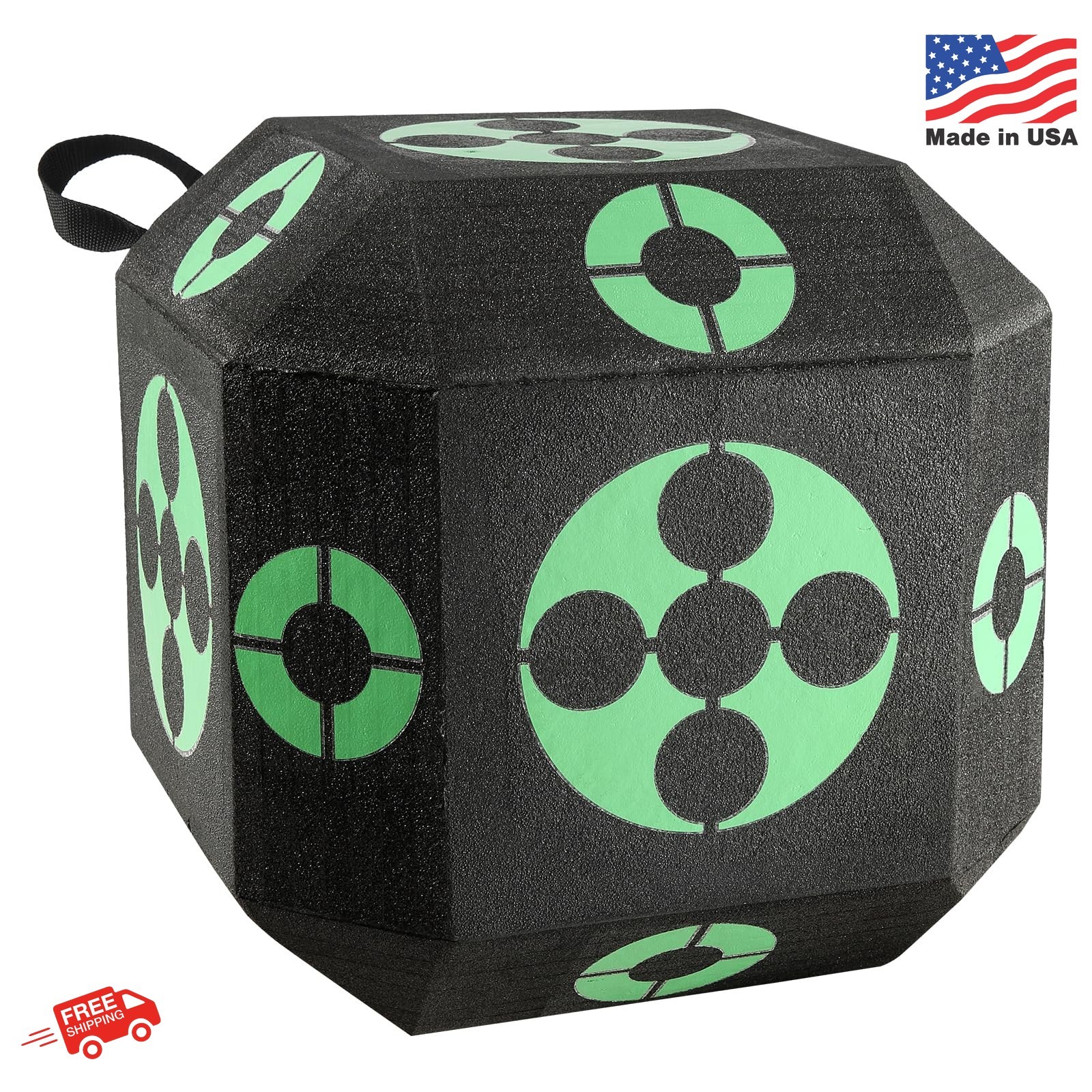 VEVOR15 x15 All-Side Shotting Archery Arrow Target, Outdoor Portable Archery Tar