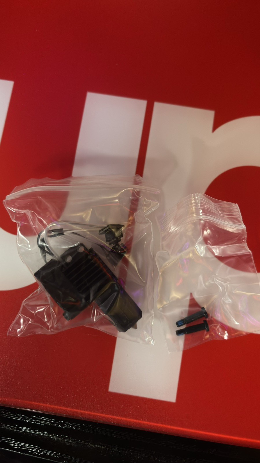 Bambu Lab FAH001-P Complete Hotend Assembly with Hardened Steel Nozzle - 0.4mm