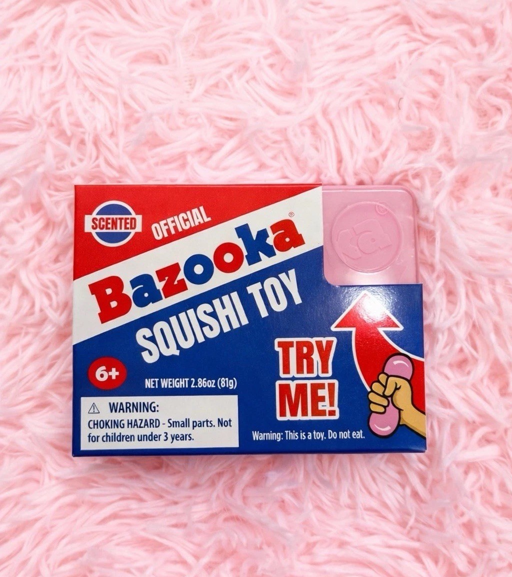 NEW Bazooka bubble Gum Scented Squishy Fidget Squeeze Toy (SHIPS NOW)