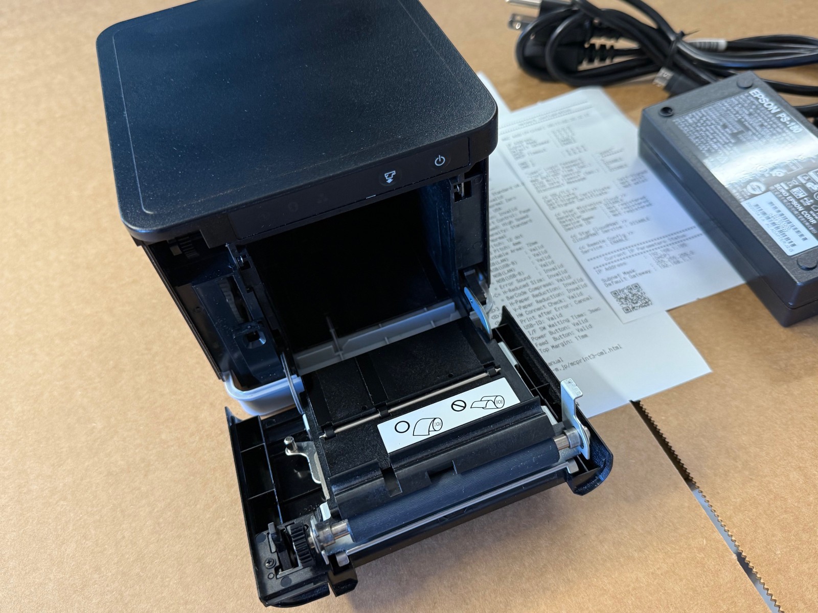 Star Micronics mC-Print3 MCP30 Thermal Receipt Printer Ethernet LAN USB Square