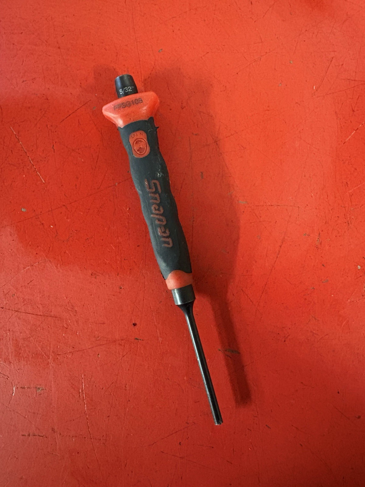 Snap-on Tools  Soft Grip 5/32" Pin Punch PPSG105 Red