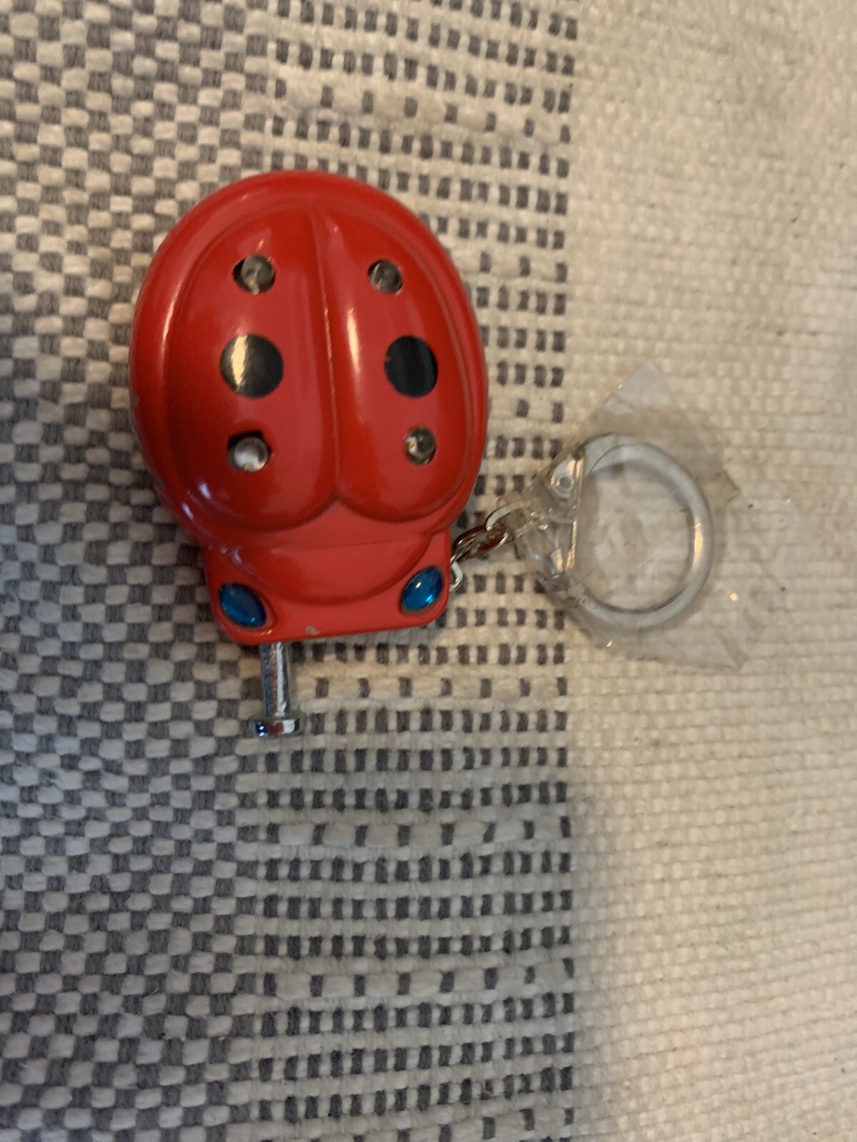 Red BEETLE CIGARETTE LIGHTER. Keychain Sealed