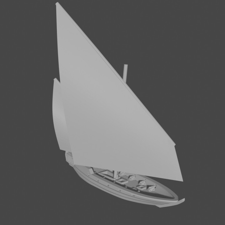 1/1200th Dhow (Baglah)
