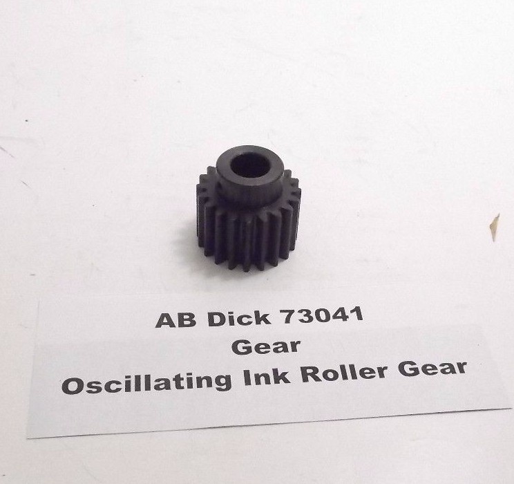 AB DICK 73041 Gear - Oscillating Ink Roller Gear - Prepaid Shipping (A-73041)