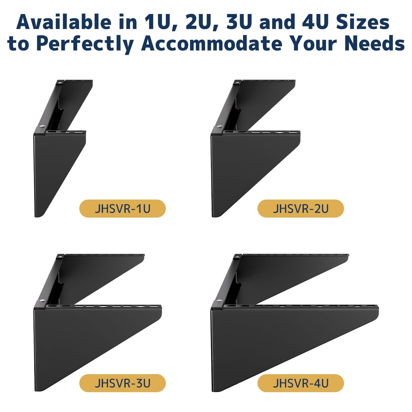3U Vertical Wall Mount Rack 19 Inch Steel Bracket Server Network Switch 121LBS